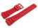 Bracelet montre Casio résine rouge GA-2100-4 GA-2100-4A GA-2100-4AER