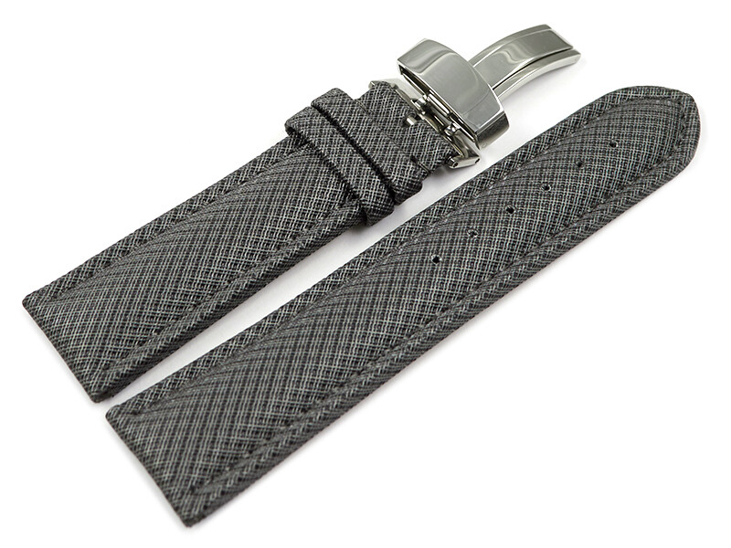 Bracelet montre boucle d ployante rembourr mat riau high tech