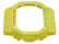 Bezel Casio Lunette jaune DW-5600CMA-9  Inscriptions en rose vif et bleu