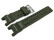 Bracelet de rechange Casio G-Shock Mudman GW-9500-3 vert en uréthane biosourcé