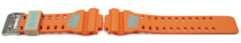 Bracelet de rechange Casio GAX-100X-4A résine orange