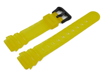 Bracelet de remplacement Casio Tide Graph LWS-1100H-9AV Résine jaune