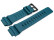 Bracelet de rechange Casio pour WS-1400H-3AV Résine turquoise