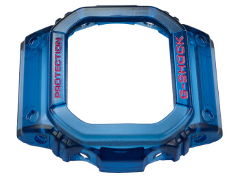 Bezel Casio G-Shock G-Lide GLX-5600C-2 Lunette bleu transparent